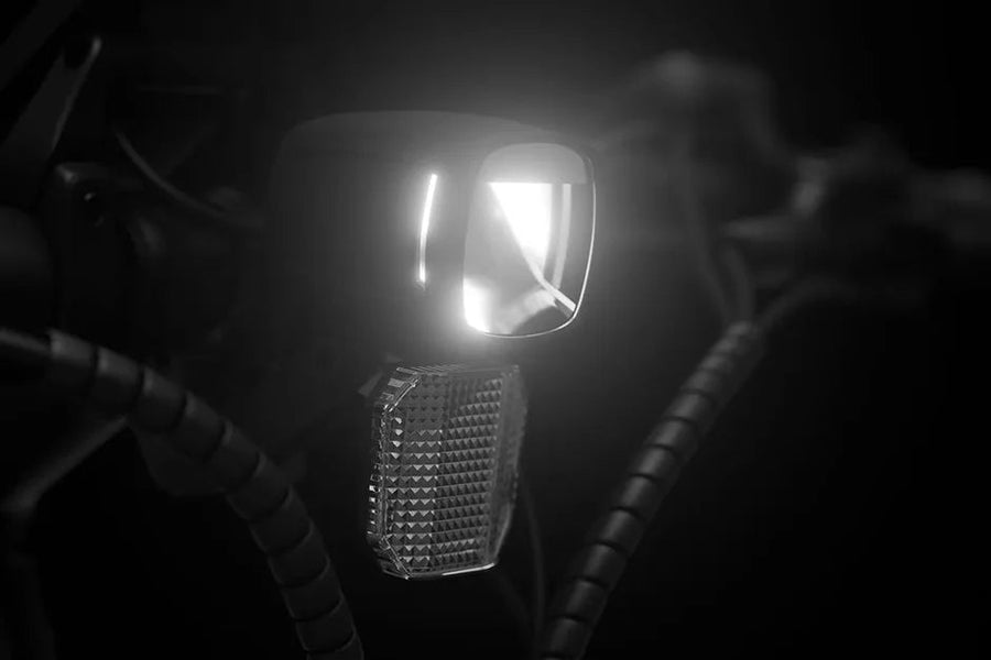 Bright Headlight with Handlebar Follow