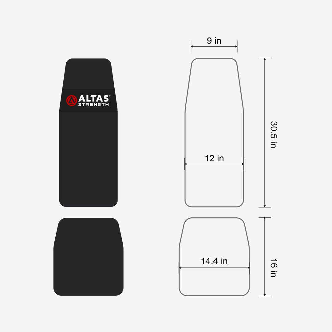 Folding Adjustable Weight Bench for Home Gym – ALTAS AL-4015 Utility Bench