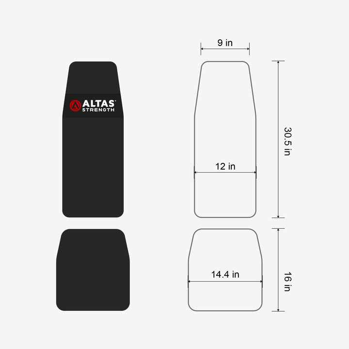 Folding Adjustable Weight Bench for Home Gym – ALTAS AL-4015 Utility Bench
