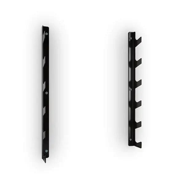 6 Barbell Storage X-RIVAL wall mount for organizing fitness equipment like barbells and dumbbells.