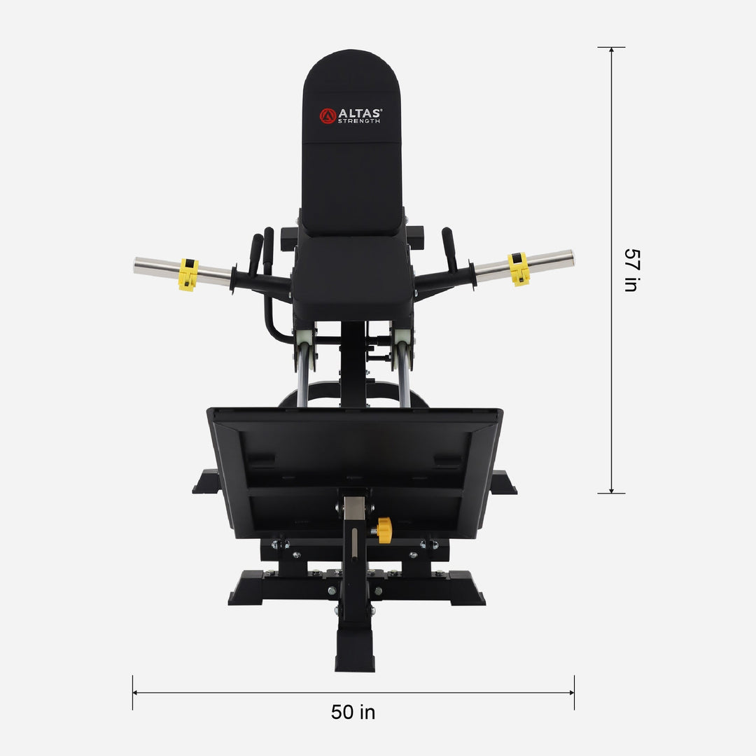 Compact Leg Sled Machine for Home Gym – ALTAS AL-6007 Strength Equipment