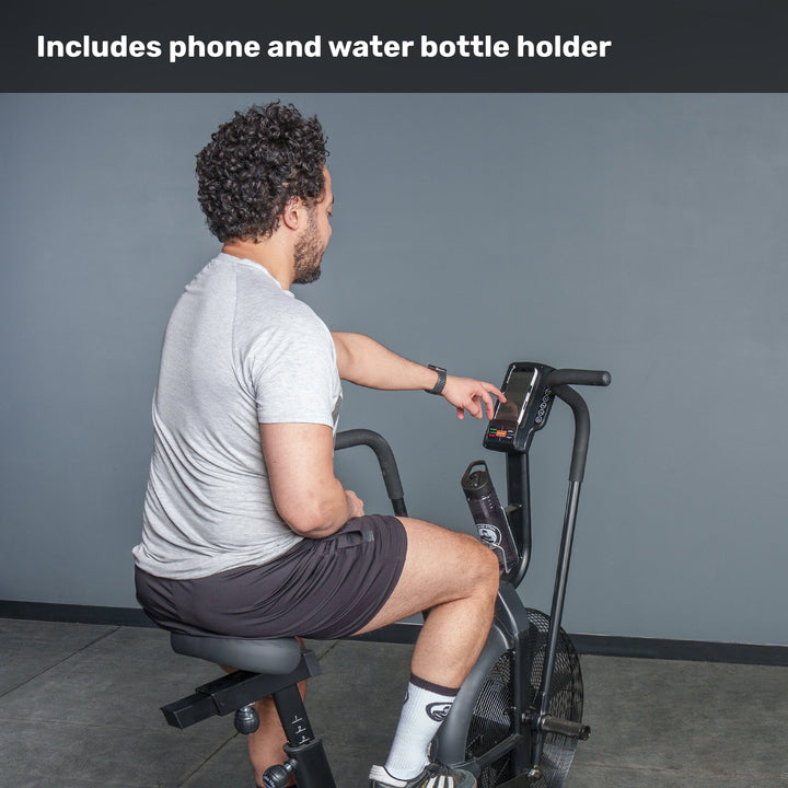 Residential Air Bike with Wind Guard