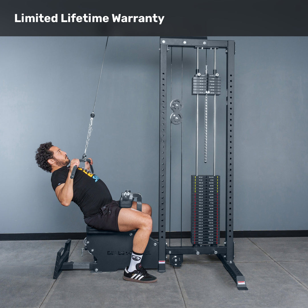 Lat Pulldown Low Row Machine